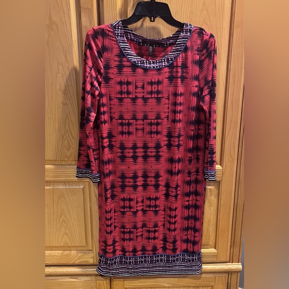 BCBG Maxazria Ania Redberry Shift Dress Size Small - Picture 3 of 7